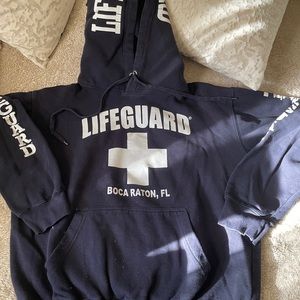 Size large, Boca Raton lifeguard sweatshirt